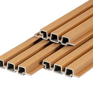 PuraTech 30 composiet triple profiel 3,3 x 17,0 x 290 cm, Cedar, fijne houtnerf ( werkbreedte 14 cm 