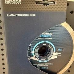 Diamantzaag D125/22.2 mm tegel profiel