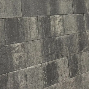 Playa.X1.125 - 20x30x4 cm - Grijs/zwart gemêleerd