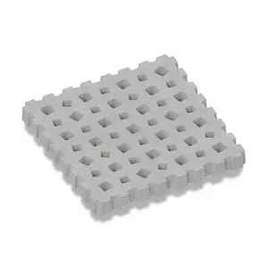 Oud Hollands Weave 100x100x10 cm - Grijs