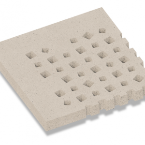 Oud Hollands Weave Buitenhoek 100x100x10 cm - Greige