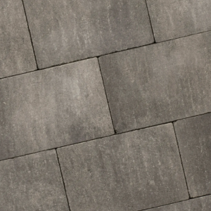 Alp.X1.103 -  15x15x6 cm antique - zwart-grijs gemêleerd