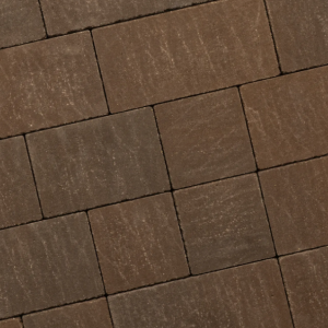 Alp.X1.107 -  20x30x6 cm antique - bruin gemêleerd