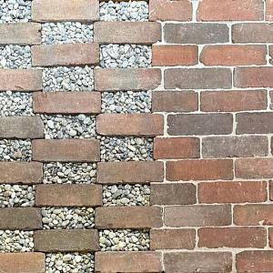 Waterpassing stone grid
