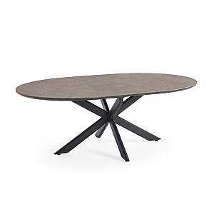 Fellow - Uitschuifbare eettafel 145/200x145x75 cm Antraciet