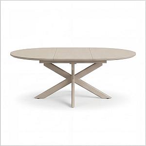 Fellow - Uitschuifbare eettafel 145/200x145x75 cm Zand
