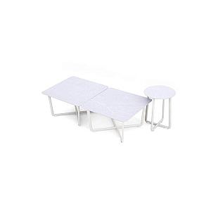 Fellow - Bijzettafel set van 3 Zand
