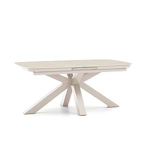 Torino - Uitschuifbare eettafel 180/220x100 cm Zand