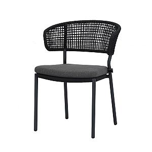 Spitz - Dining tuinstoel Antraciet