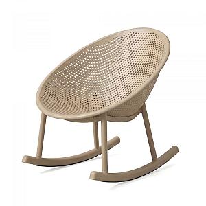 Qosy - Schommelstoel outdoor Zand