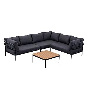 Bordeaux - Loungeset Antraciet