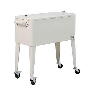 Icy - Koelbox met wieltjes Beige