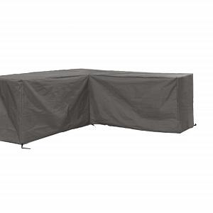 Beschermhoes voor loungesets L-vorm 215/85×215/85x70cm Donkergrijs