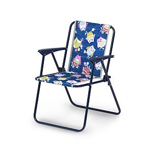 Kinder - Camping klapstoel Blauw