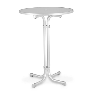 Multiflex - Bartafel/Statafel rond Ø 80 cm Wit