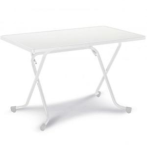 Madrid - Klaptafel rechthoekig 110x70 cm Wit