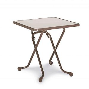 Madrid - Klaptafel rechthoekig 67x67 cm Bruin