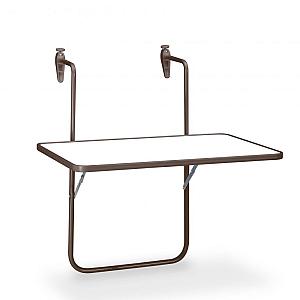 Boy - Balkontafel 60x40 cm Bruin-Wit