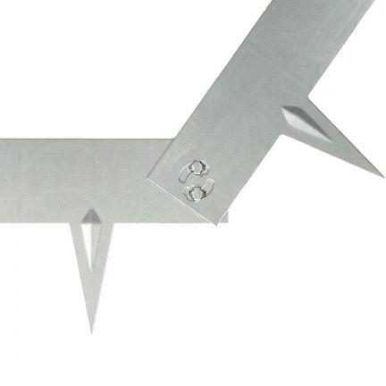 Multi edge METAL verzinkt afboording 100x17,5cm