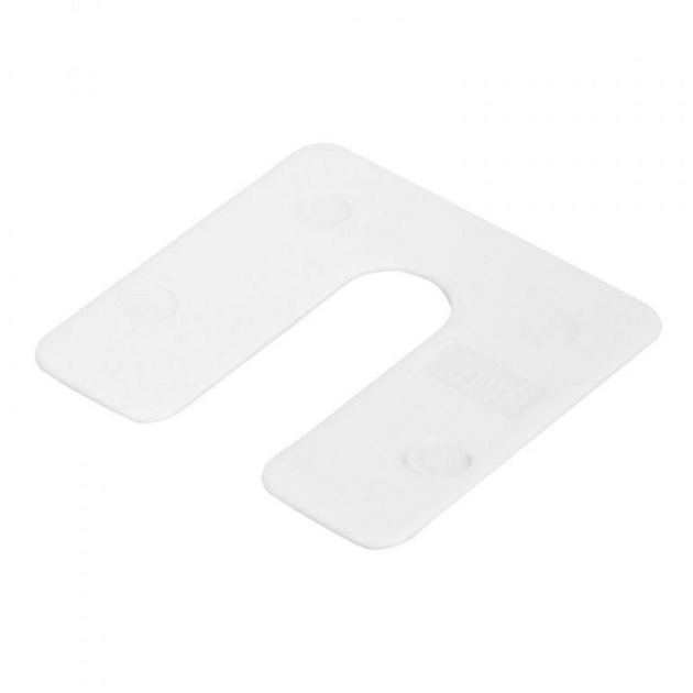 uitvulplaatje 50x50x1 transparant (96 st)