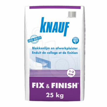 Fix & finish zak 25 kg