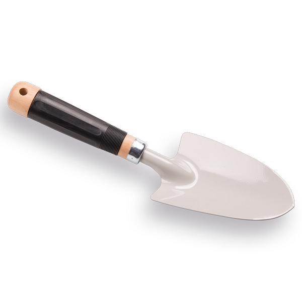 plantschopje met houten greep