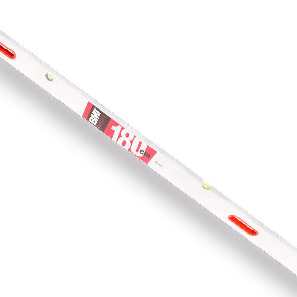 BMI Strijklat met 2 libellen en 2 handgrepen 180cm