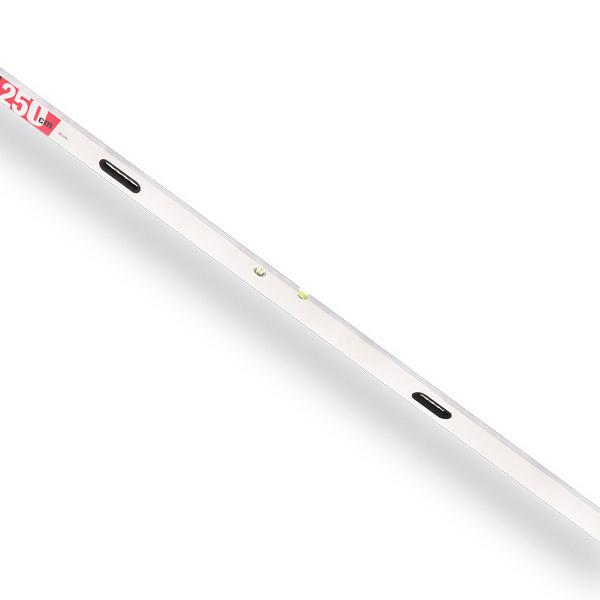 BMI Strijklat met 2 libellen en 2 handgrepen 250cm