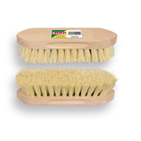 werkborstel solide 19,5 cm met fiber vezel