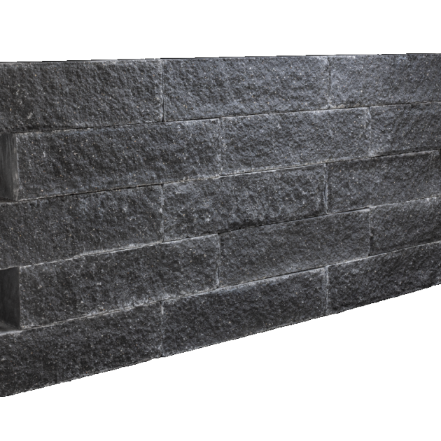 Muurblok - Alp.X.829 - 60x12x15 cm - antraciet