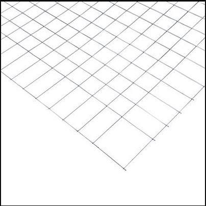 Cementdekvloermat gegalv. 50x50x2 mm 2x1 m