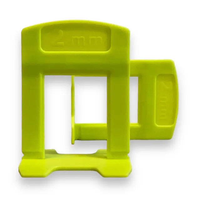 Levelling clips 2 mm. 15-25 mm. 200 st. ( Buitentegel )