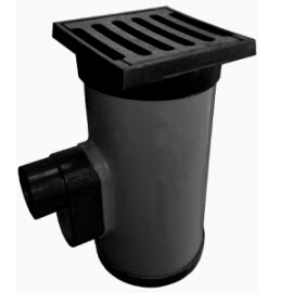 straatkolk 315mm kompleet komokeur (2-delig)