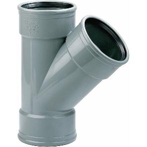 pvc manchet t stuk 3 mof 110mm 45 klasse 34/41