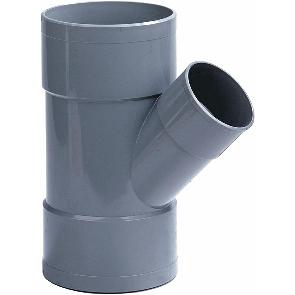 pvc t stuk 3 mof 110 x 75mm 45