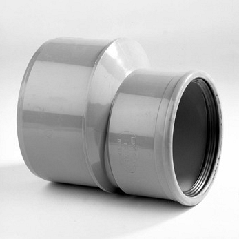 pvc manchet verloop exc 125 x 110mm klasse 41