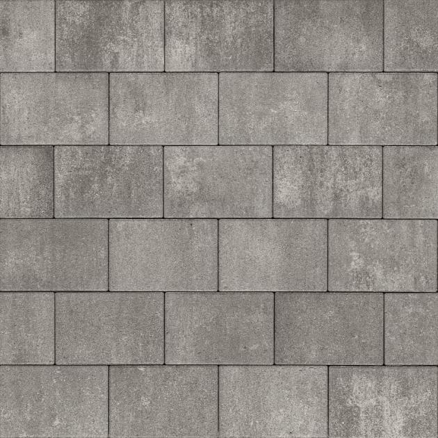 Alp.X3.502 -  20x30x6 cm -  grijs - zwart gemêleerd