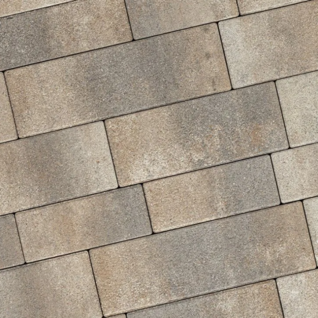 Alp.X3.503 -  20x30x8 cm -  bruin - oranje gemêleerd