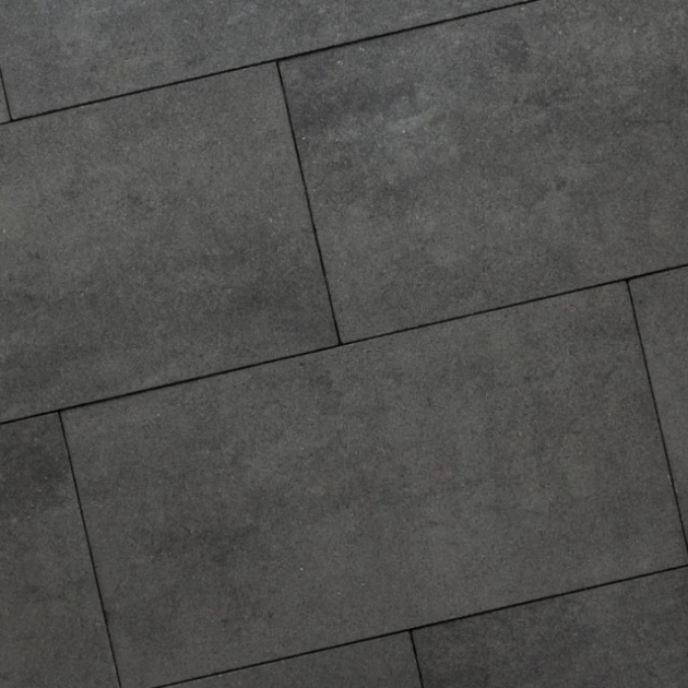 Alp.X2.408 - 80x80x5 cm. - antraciet  gemêleerd