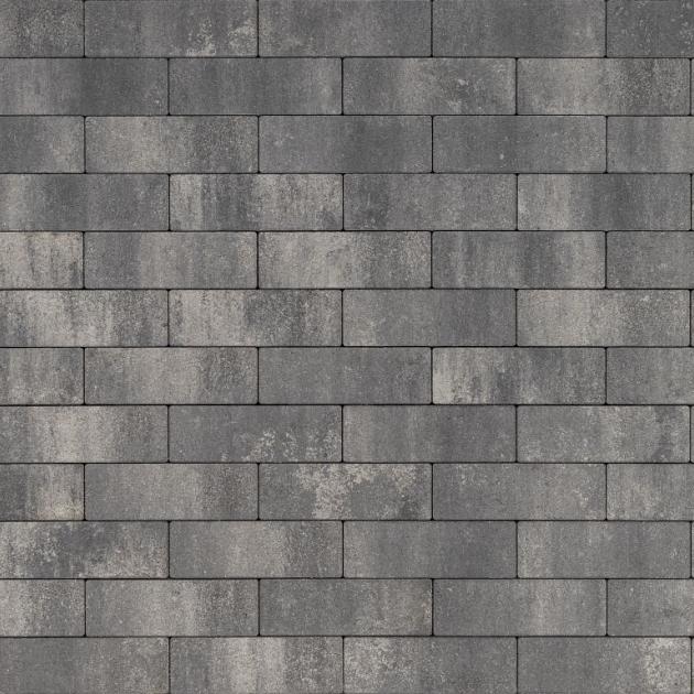 Alp.X2.411 - 10x30x6 cm - grijs - zwart gemêleerd