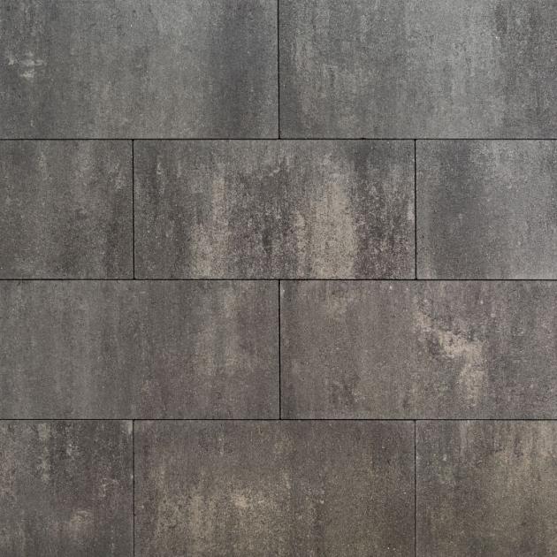 Alp.X2.411 - 30x60x8 cm. - grijs - zwart   gemêleerd