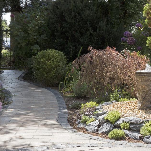 Alp.X2.412 - 10x30x6 cm - bruin- oranje gemêleerd