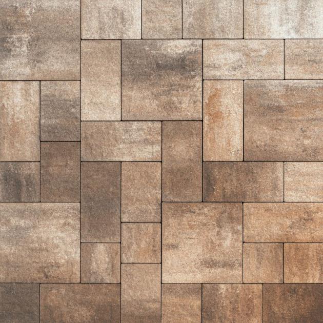 Alp.X2.412 - RS-WVB 8 cm. - bruin - oranje   gemêleerd