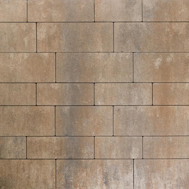 Alp.X2.412 - banenverb. 8 cm. - bruin- oranje gemêleerd