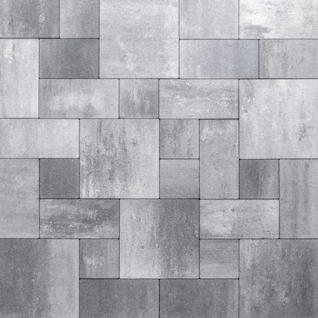 Alp.X2.413 - gr-wv- 6 cm.. - licht grijs gemêleerd