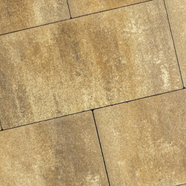 Alp.X2.418 - 20x30x8 cm. - geel - antraciet gemêleerd