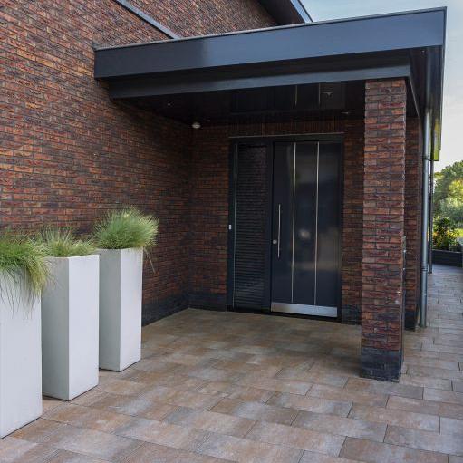 Alp.X2.420 - 30x60x4 cm - bruin- oranje gemêleerd