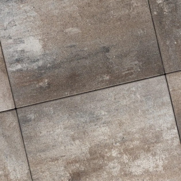 Alp.X2.420 - 20x30x6 cm - bruin- oranje gemêleerd