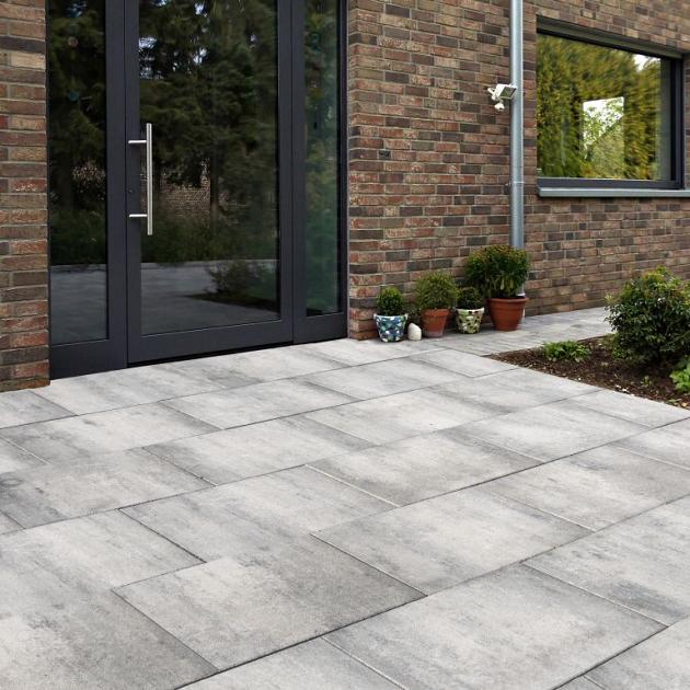 Alp.X2.421 - 30x60x4 cm - licht grijs gemêleerd