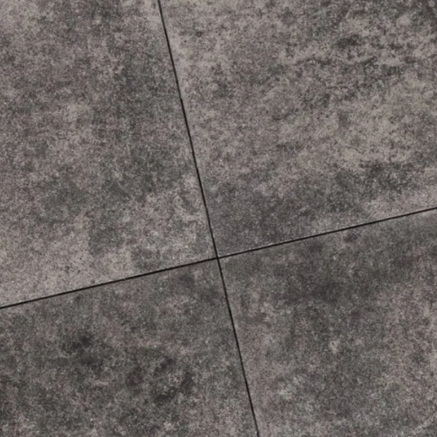 Alp.X2.423 - 60x60x4 cm. - grijs - zwart gemêleerd